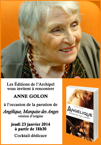 Invitation Anne Golon